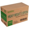 Daxwell Plastic Soup Spoons, Extra Heavyweight Polypropylene (PP), White, A10003616