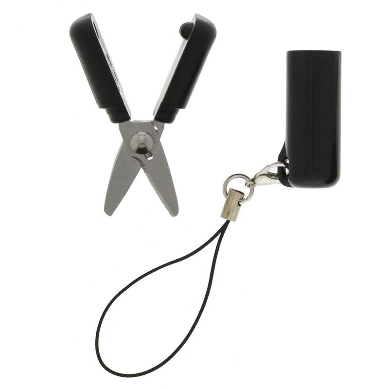 Sunstar S3719731 Stationery Scissors, Portable, Sticky, Mini, Black