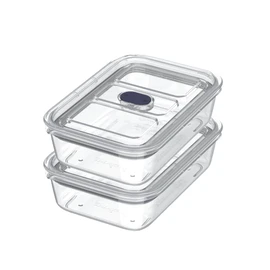 LatchLok Click 4.3 Cup Food Storage Container, Set of 2, StormOil Mister 100ml Blue