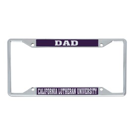 Desert Cactus California Lutheran University Car Accessories Kingsmen Metal License Plate Frame and Tag Holder for Front or Rear of Car (Dad)