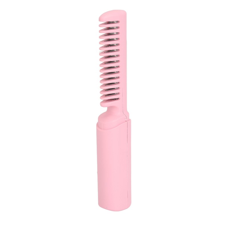Cordless Hair Straightening Brush Prevent Damage USB Rechargeable Hair Straightener