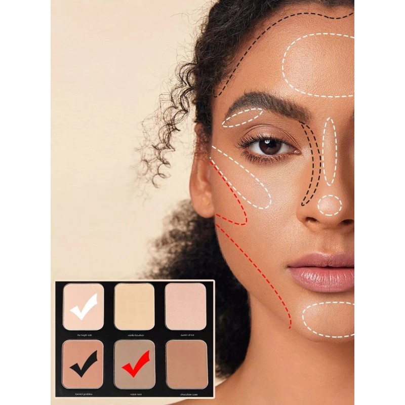 Sheglam Stereo Face 6 Colores