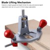 Router Plane Handheld Grooving Tool Aluminium Alloy Bench Hand Router