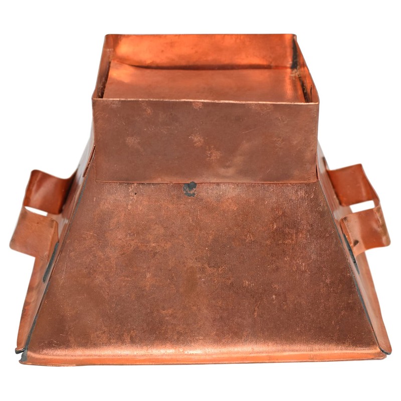 OM SHRI OM Heavy Duty Copper Hawan Kund Traditional Indian