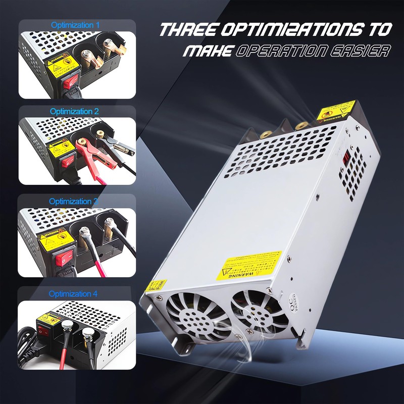 AC to DC 12V 125A 1500W Power Supply,120V to 12v