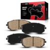 Torchbeam Front Disc Ceramic Brake Pads Kit Fits2003-2010 Forester, 2002-2009
