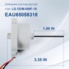 EAU65058318 Refrigerator Freezer Fan Motor DC12V 1A Replacement for LG