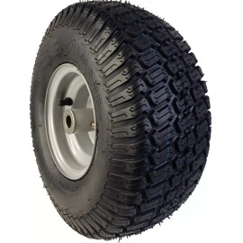 Husqvarna, Briggs, John Deere, many more 15x6.00-6 15x600-6 15/6.00-6 15/600-6 Lawn Mower Tire Rim Wheel Assembly 3/4 ID
