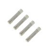 LESHOW 4 Pcs 600V Ceramic Fast Fuses for Multimeters -