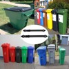 2PCS Trash Can Locks for Animals, Raccoon Bear Proof Trash