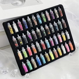 dade 48 types RD-11796-Nail powder. Nail glitter. Nail glitter. Nail writing. Nail parts. Nail materials. Self-nail. Nail decoration. Nail. / 48종 RD-11796-네일파우더.네일글리터.네일반짝이.네일글.네일파츠.네일재료.셀프네일.네일장식.네일