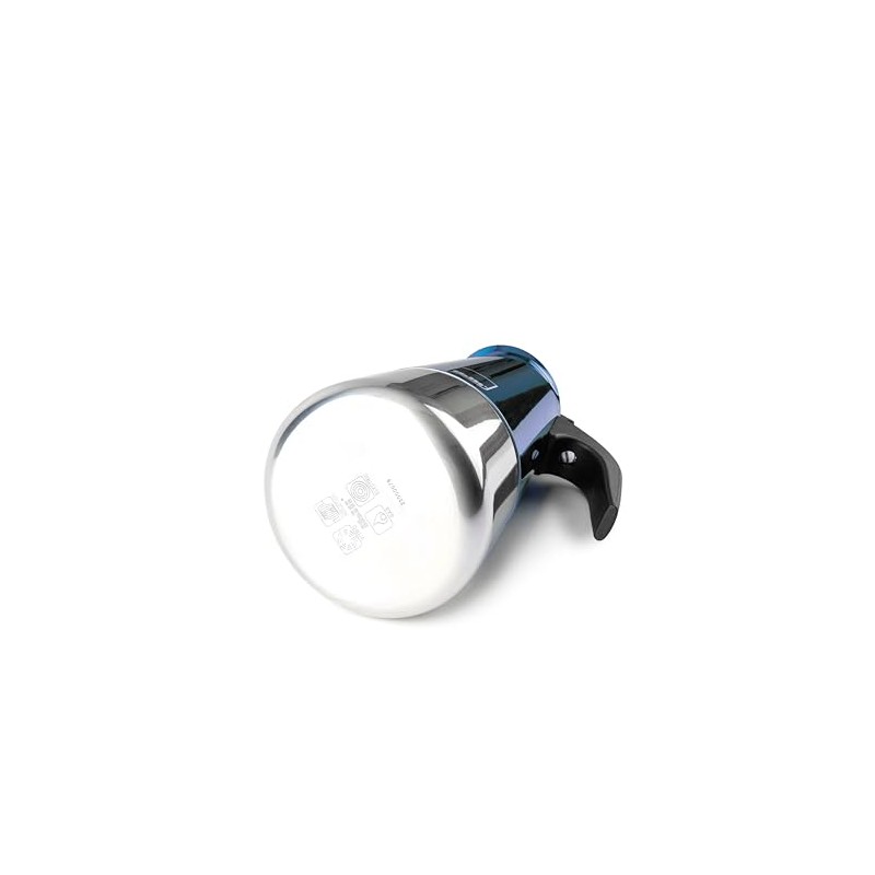 IBILI Moca Blue Espresso Machine, 2 Cups, 100 ml, Stainless