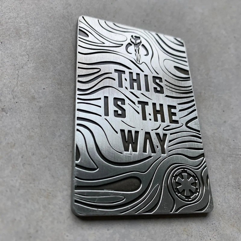 Coin #4 - Mandalorian Ingot Wars Beskar