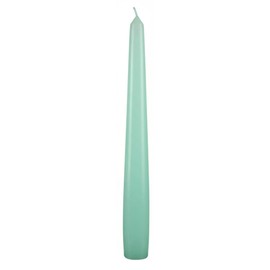 Cereria Di Giorgio - 3 Candele Coniche Laccate - Ø 2,2 cm h. 21 cm - Verde Acqua