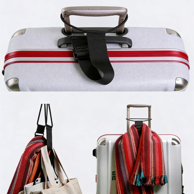 Genérico Multi Use Strong Adjustable Luggage Connector Straps, 2026 New