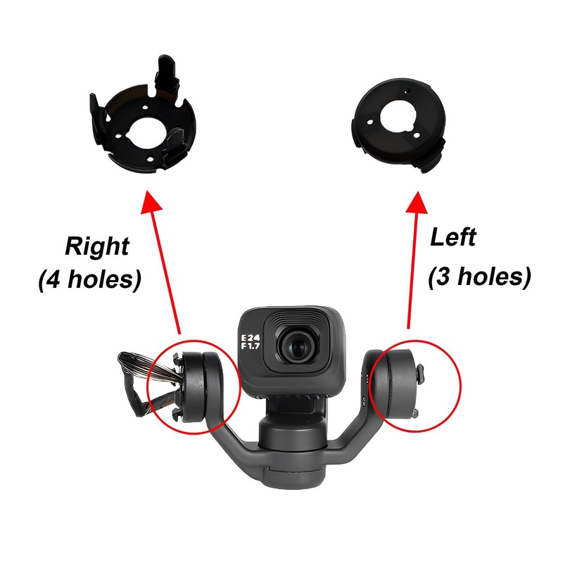 ZWLLKJGS Gimbal Rubber Damper for DJI Mini 3 Pro/Mini 3