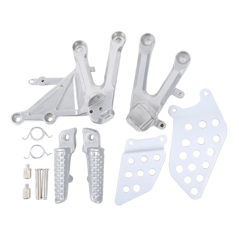 Motorcycle Front Rider Footrest Foot Pegs Bracket Set for Honda