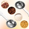 Wanmu 3 Pcs Measuring Spoons, 1/3 TSP, 1 Tbsp(1/6oz, 5ml),