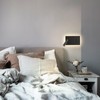 MOLUOLA LED Wall Lamp Wall Mounted Reading Lights, Adjustable Headboard