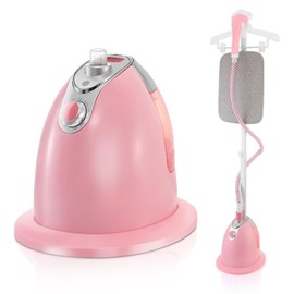 BEAMNOVA Steamer for Clothes Standing Garment Steamer Clothing Steam Iron with Ironing Board Wrinkle Remover 1.4L Water Container for 1 Hour Continuous Steaming, Fast Heats in 45s