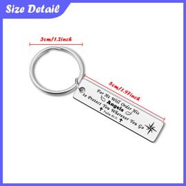 24 Pcs Christians Keychain Inspirational Religious Gift for Women Men Friends Family Coworker Bible Verse Keyring Encouragement Graduation Present Baptism Easter Faith Christmas Birthday Gifts