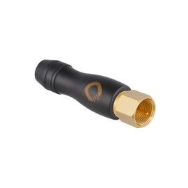 Oehlbach Transmission Shift S Coaxial F-Connector IEC (m) (Satellite Connector, Adapter, Screwable) Gold-Plated for TV/Radio Connection - Pack of 1