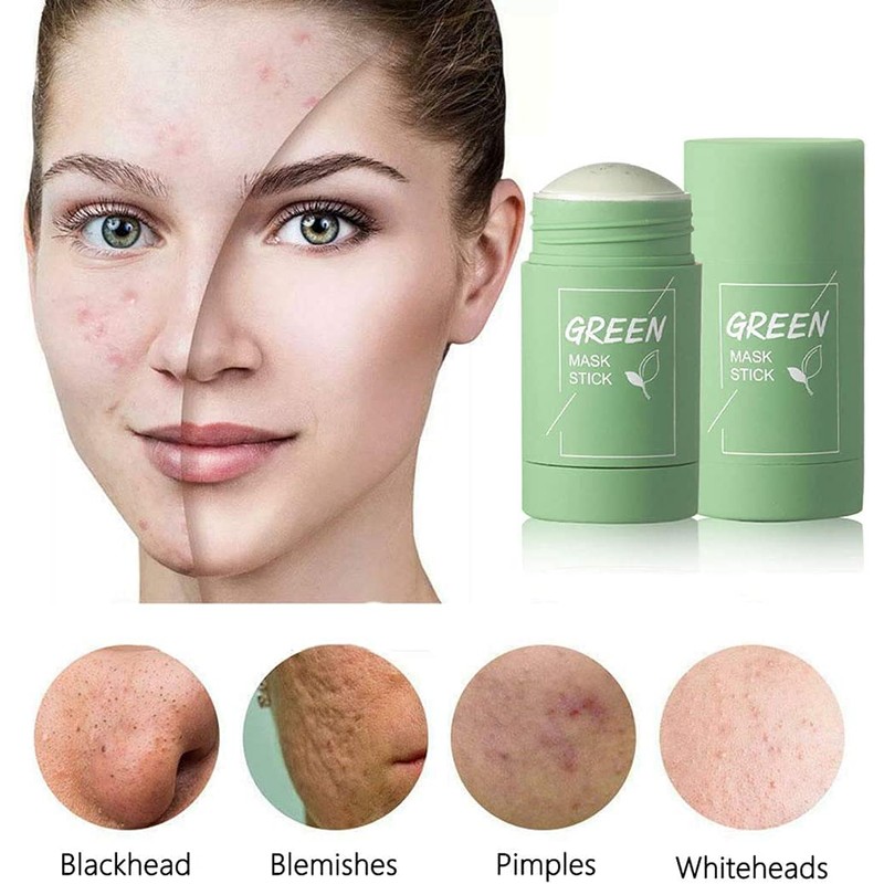 Wardah 100% ORIGINAL, Green Tea Purifying Clay Stick Facial Mask