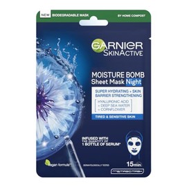 Garnier Máscara facial de hoja de noche de bomba de humedad (6)