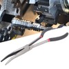 Fafeicy Extended Grip Pliers, Straight and Curved Long Nose Pliers,