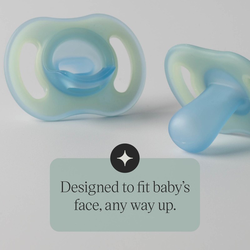 Tommee Tippee Stay Put Pacifier Set, Contains 2 Ultra-Light StayPut