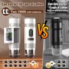 Ceshu Portable Coffee Machine w/ 2 Rechargeable Batteries, 8 Cups,