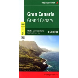 Gran Canaria, Straßen- und Freizeitkarte 1:50.000, freytag & berndt: Mit Infoguide, Besondere Ausflugsziele, Wanderwege (freytag & berndt Auto + Freizeitkarten)