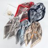 SCJJZ bandana,kopftuch damen,bandana damen,Glatter Seidenschal Damen Hijab Schals, 5 Stück