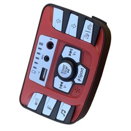 24V Children's Electric Vehicle 2588 Forward and Backward Central Control Switch Multi-Function Bluetooth Connection Music Power Display Center Panel Electric Toy Car Replacement Parts