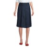 Lands' End Uniform Box Pleat Skirt Below The Knee Classic