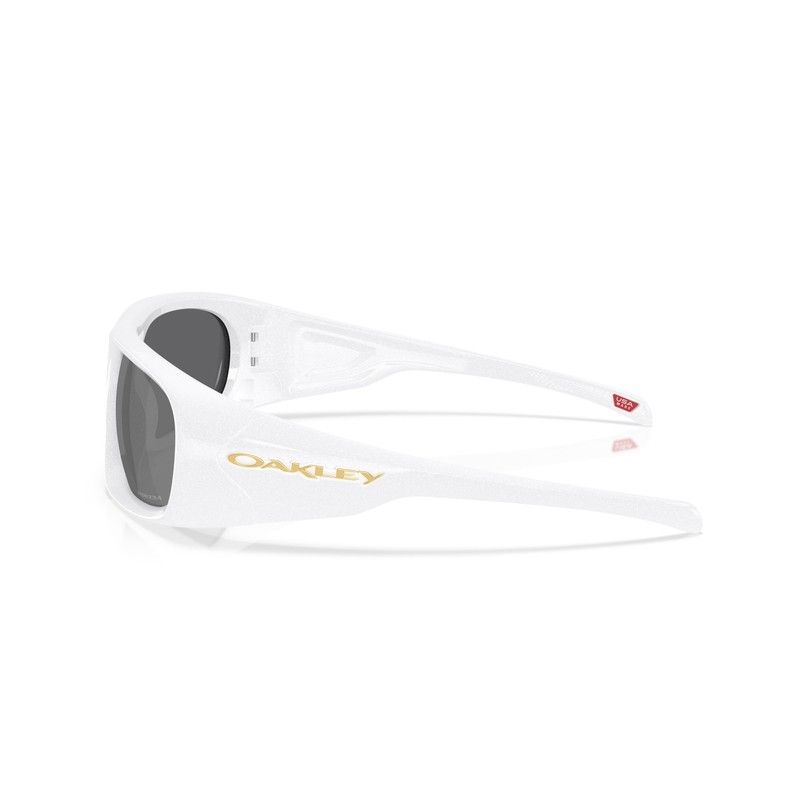 Oakley OO9491 Belleville Sunglasses, Pearl White/Prizm Black, 61 mm