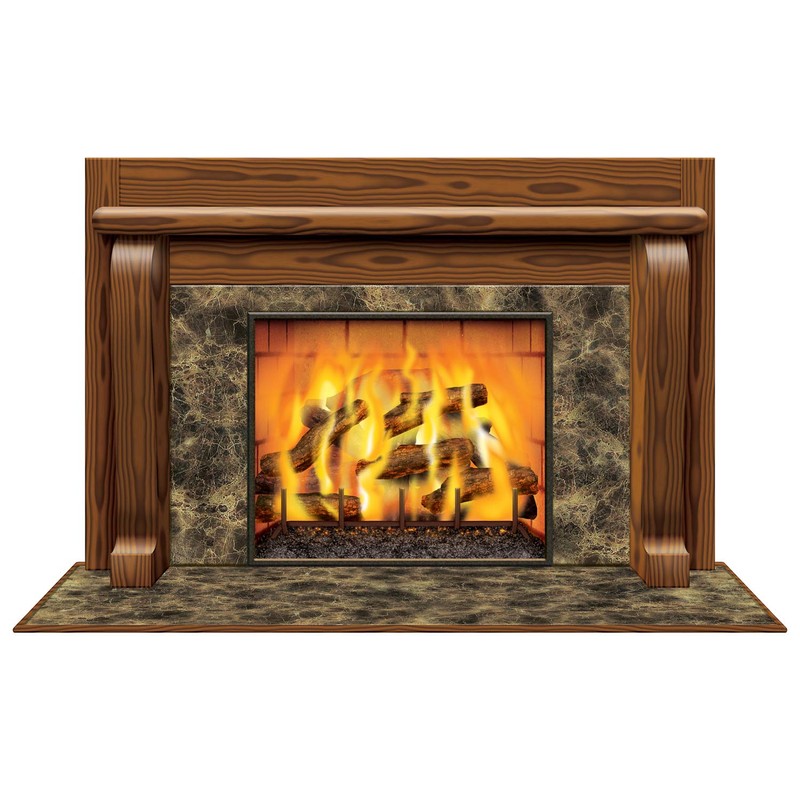 Fireplace Insta-View Party Accessory (1 count) (1/Pkg)