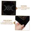 KOMBIUDA 1set Tarot Table Cloth Velour Divination Altar Table Protector