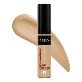 L'Oréal Paris Corrector Facial Infaillible More Than Concealer: Cobertura Total, Acabado Natural y Larga Duración. Multiusos para Imperfecciones y Oje