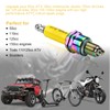 A7TC Iridium Spark Plug,M10×1.0 Thread,49cc 50cc 125cc 150cc ATV Pit