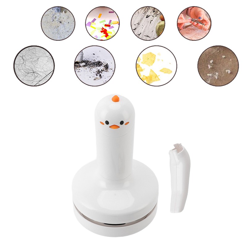 Portable Desktop Vacuum Cleaner Chick Shape Rechargeable Lovely Powerful Filtration