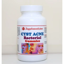 SUPPLEMENTS4ME ACNE CYSTIC REMOVAL   - BACTERIA ACNE  SOLUTION  - Made in USA - GUMMIES