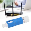 SC UPCFC/upc Male to Female Fiber Optic Adapter Connector Single