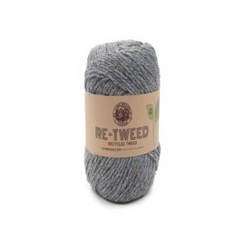 (1 Skein) Lion Brand Yarn ReTweed Yarn, Arctic Ice