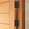 Bisagras Para Puertas de Madera 3x3 Pulgadas Negro Mate Bisagra
