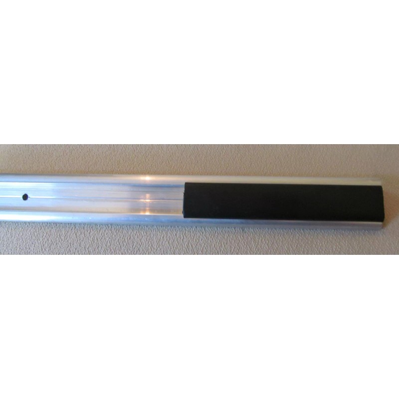LPC BLACK RV Trailer Thick Vinyl 3/4" Insert Trim Mold
