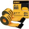 DEWALT DXBC90089 Black/Yellow 4" x 30' Winch Straps - 5,500