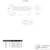 M6 (6mm x 25mm) Pozi Pan Thread Rolling Screw -