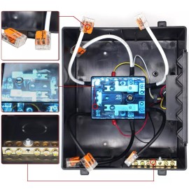 RJSPHH 30 ampere transfer switch for inverters/shore power/generators, 120V