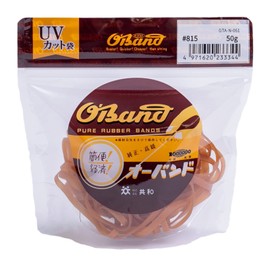 Rubber Band #815 < 1.8 oz (50 g) Transparent Bag > American Color Thick Width Small Volume Packaging Rubber Band All Sizes 73 Republic